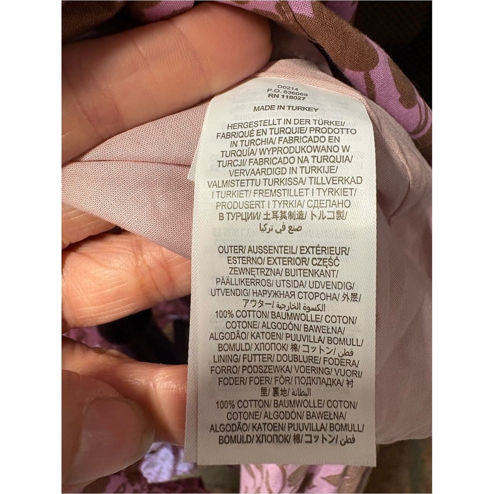 Boden Pink and Cream Floral Tiered Maxi Dress - Picture 7 of 8